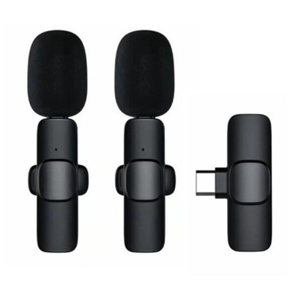 Wireless Collar Clip Microphone Intelligent Noise Reduction - Image 2