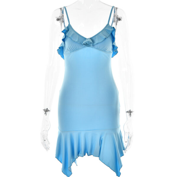 V-neck Brace Dress - Image 7