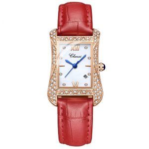 Women Wrist Watch Irregular Dial Diamond