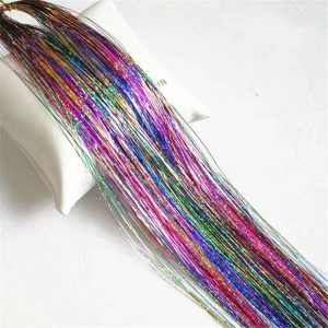 Laser hair color extension