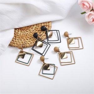 Korean Elegant Long Hanging Earrings for Women