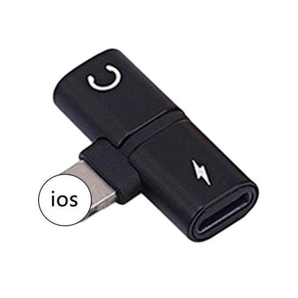 Mobile Phone Charger Adapter Audio Connector Splitter - Image 3