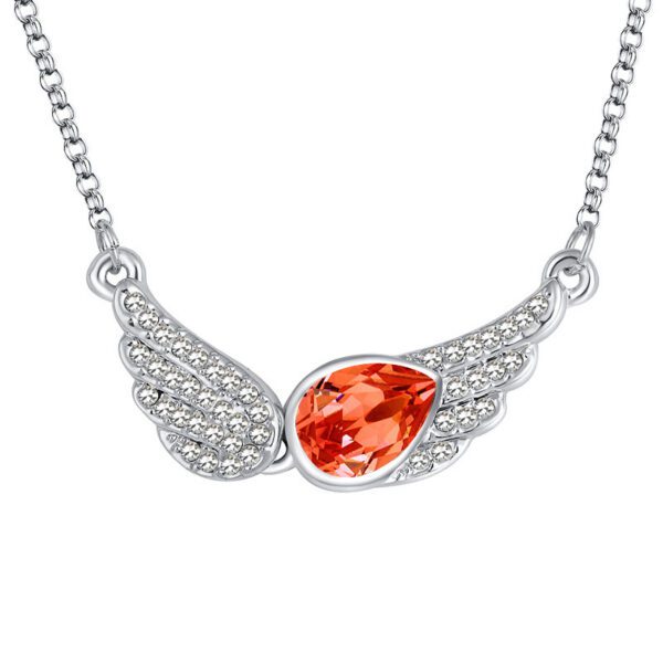 Cross Border New Lovers Fashion Wing Necklaces