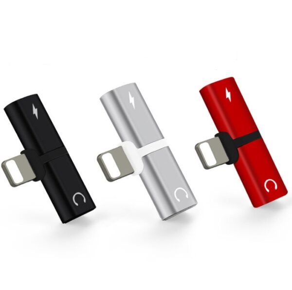 Mobile Phone Charger Adapter Audio Connector Splitter