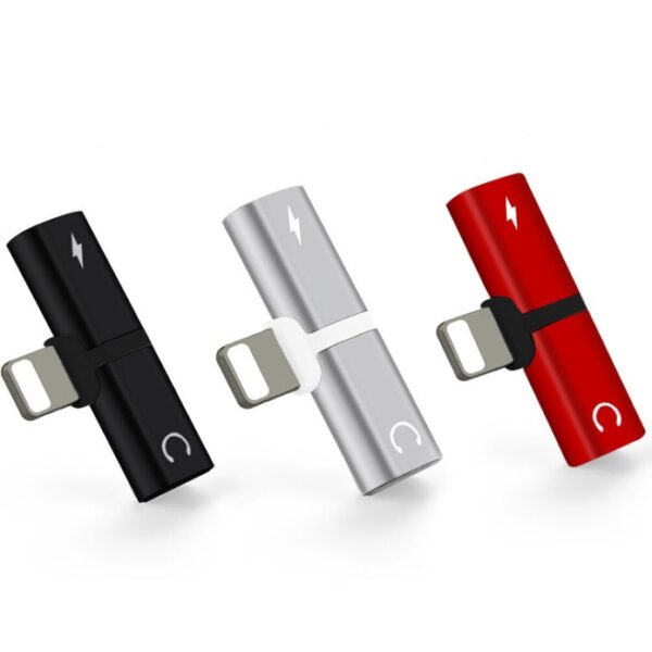 Mobile Phone Charger Adapter Audio Connector Splitter