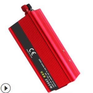 DC 12V 24V Portable Car Inverter