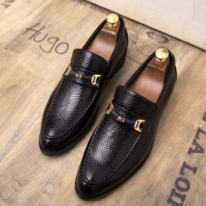 Red Stylist Leather Shoes
