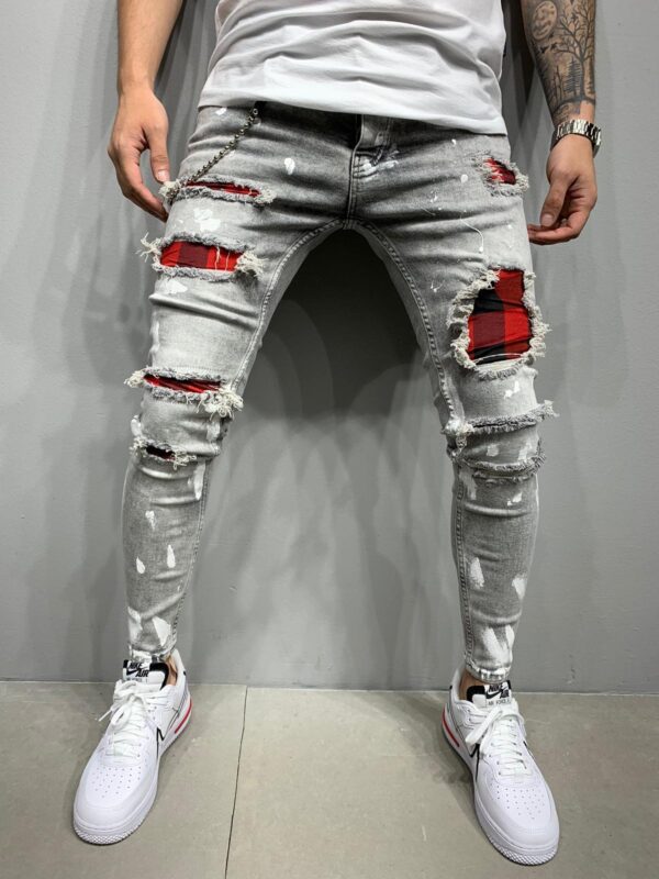 Men's paint jeans - Image 3