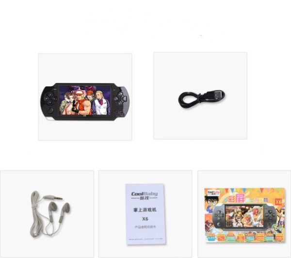 Handheld game console 32 bit 8GB 4.3 inch HD mp5 game console - Image 4