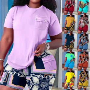 Women's Casual Printing Home wear Suits