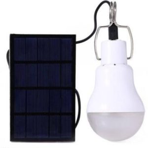 Solar panel LED Bulb