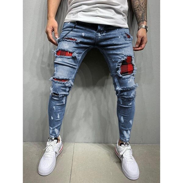 Men's paint jeans - Image 7
