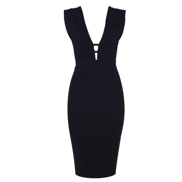 Sleeveless backless sexy bandage dress - Image 7