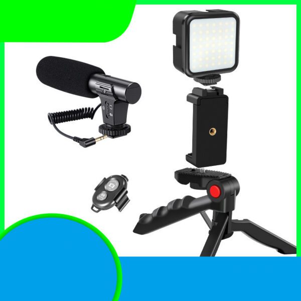 Anchor Outdoor Live Mobile Phone Camera Suit With Lamp Tripod Microphone - Image 2