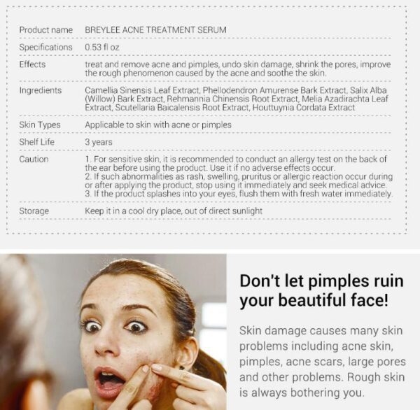 Acne Treatment Serum Facial Repair Oil - Image 6