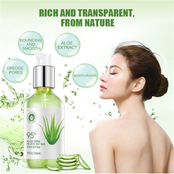 Aloe Gel Moisturising Lotion Facial Cream - Image 2