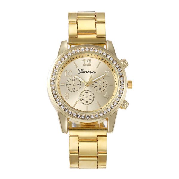 Luxury All March Diamond Big Rhinestone Women's watch - Image 5