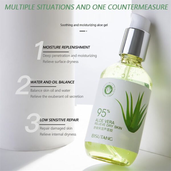 Aloe Gel Moisturising Lotion Facial Cream - Image 5