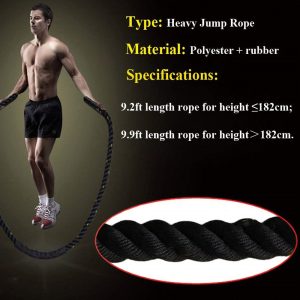Skipping Ropes Power Training Fitness Home Gym Equipment