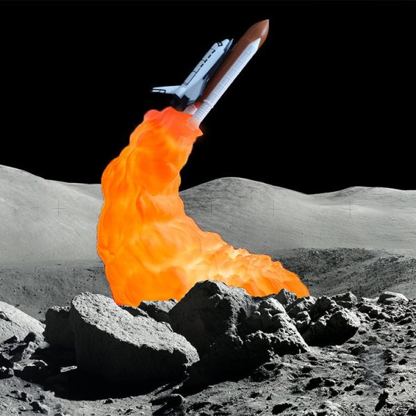 3D Print Rocket Space Shuttle Lamp - Image 4