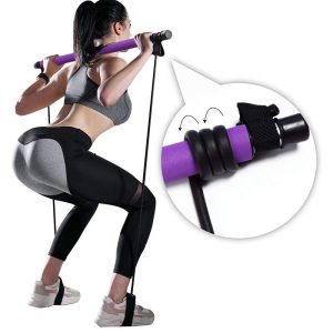 Elastic Bodybuilding Resistance Bands For Home Trainer Workout Equipment
