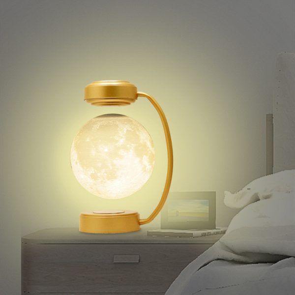 Wireless Magnetic Levitating Rotating Floating Ball Lamp - Image 6