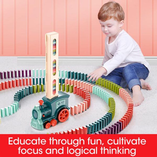 Domino Train Toys Baby Toys - Image 3