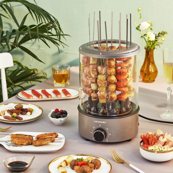 Automatic Rotation Of Barbecue Oven