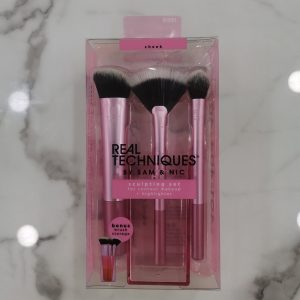 Professional 5-Piece Real T Makeup Brush Set - Premium Quality Makeup Tools