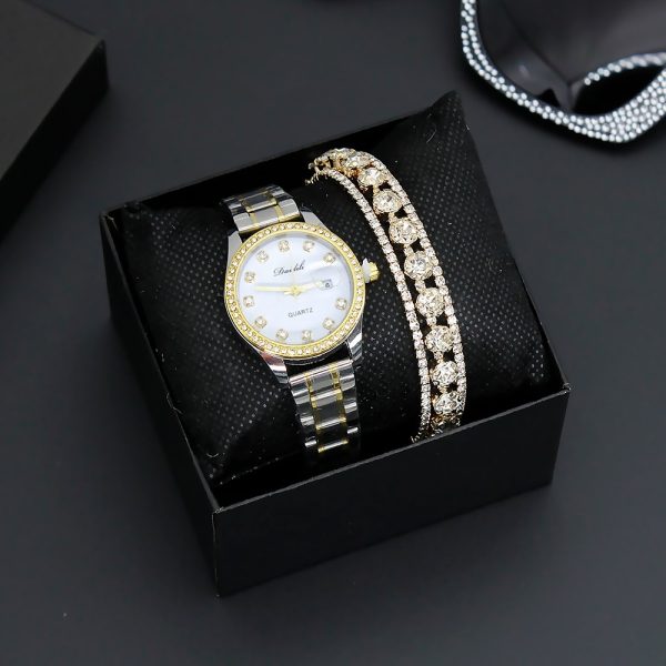 Affordable Luxury Fashion Diamond Foreign Trade Women's Watch - Image 9