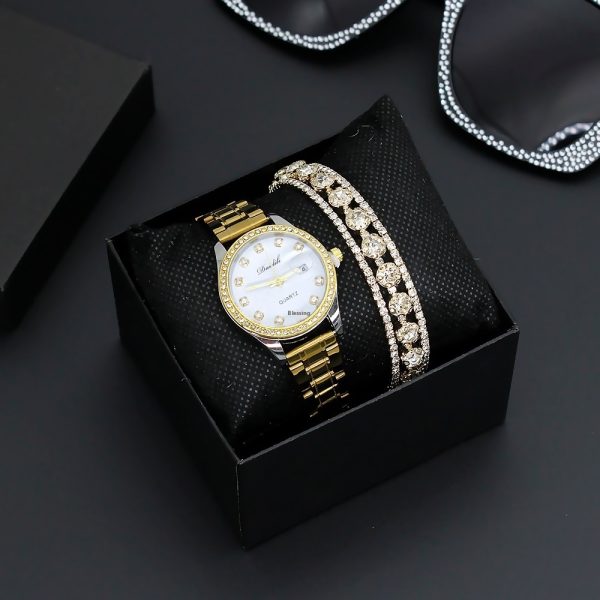 Affordable Luxury Fashion Diamond Foreign Trade Women's Watch - Image 6