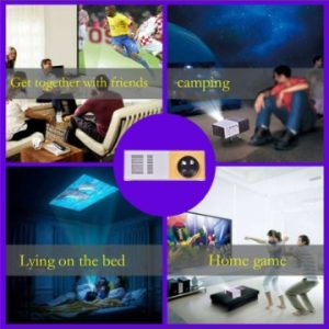 HDMI-compatible Usb Audio Projector
