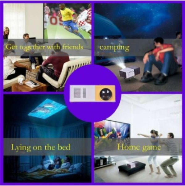 HDMI-compatible Usb Audio Projector