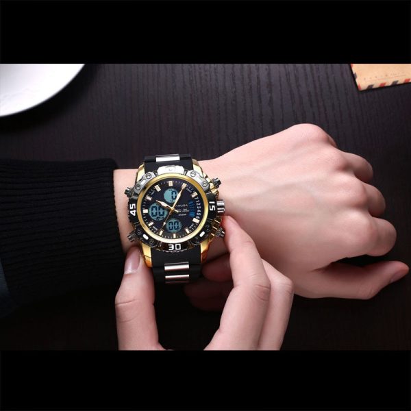 Electronic double display quartz watch - Image 3