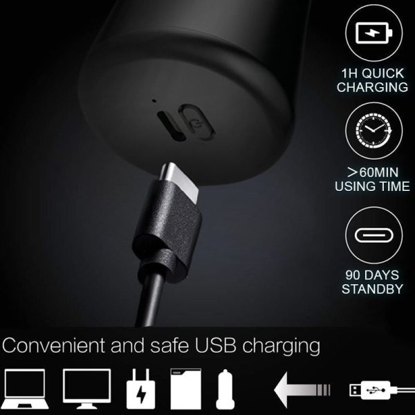 Mini Electric Razor for Men - Convenient & Rechargeable Shaver - Image 3