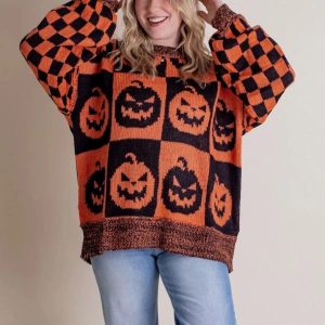 Halloween Loose Autumn And Winter Sweater