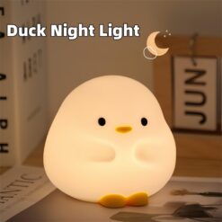 Cartoon Silicone USB Rechargeable Sleeping Light Touch Sensor