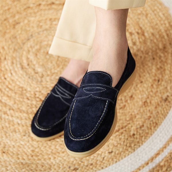 Men's Suede Loafers