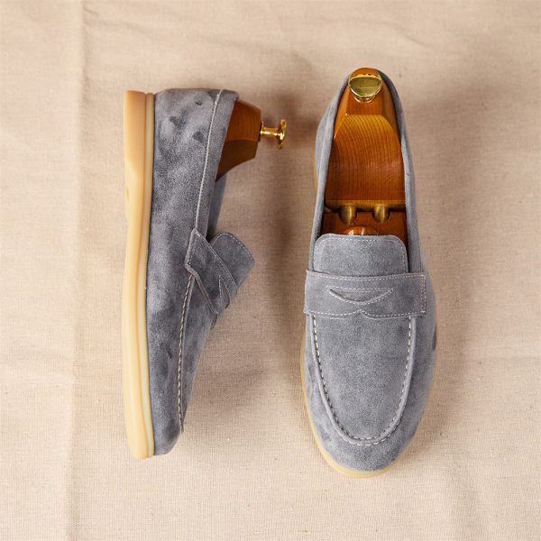 Men's Suede Loafers - Image 4