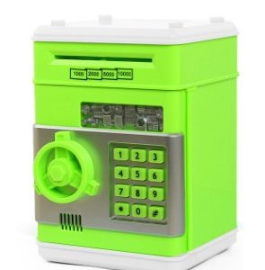 Automatic Paper Money Piggy Bank - Smart Money Box with Password Lock
