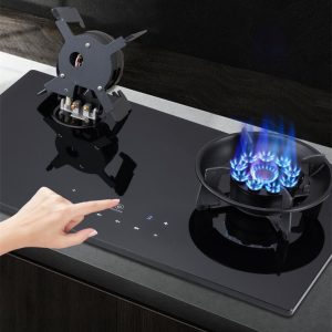 Flip Household Smart Touch Screen Gas Cooker