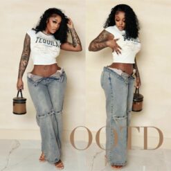 Y2K Baggy Wide Leg Jeans