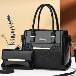 Stylish Large Capacity Patterned Handbag - Women's Fashion Tote Bag
