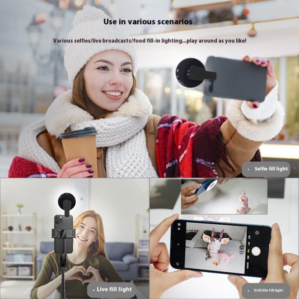 ProLight W36 - Portable 36LED Fill-In Light for Mobile Phone Live Broadcast, Makeup, and Selfie - Image 2