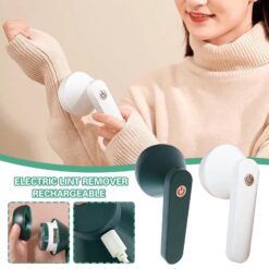 Quick Clean Electric Lint Remover - Rechargeable Clothing Fluff & Pellet Remover