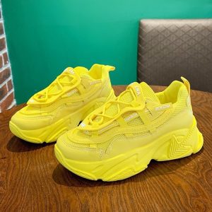 Women's Dad Shoes - Thick-Soled Casual Sneakers for women
