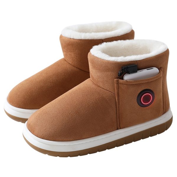 Rechargeable Electric Heating Shoes - Warm Winter Foot Warmer with Temperature Regulation - Image 8