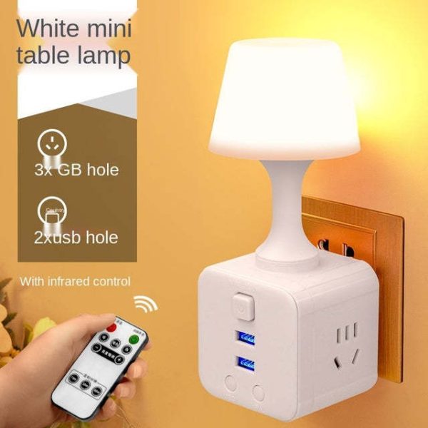 Remote Control Night Light - Luminous LED Lamp with Color Changing and Dimming Functions - Image 2