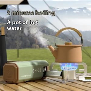 Portable Outdoor Camping Stove - Folding Collapsible Design for Backpacking