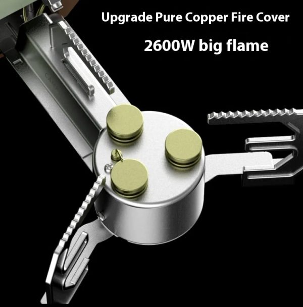 Portable Outdoor Camping Stove - Folding Collapsible Design for Backpacking - Image 5